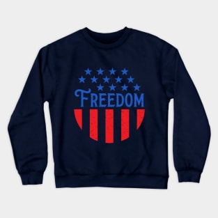 Freedom flag Crewneck Sweatshirt